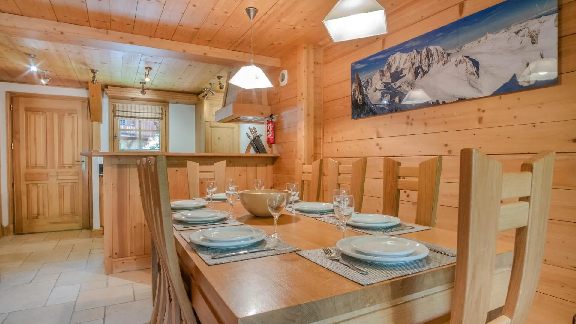 Maison Neuve 3 - Proche Des Pistes - Vue Les Houches Frankreich